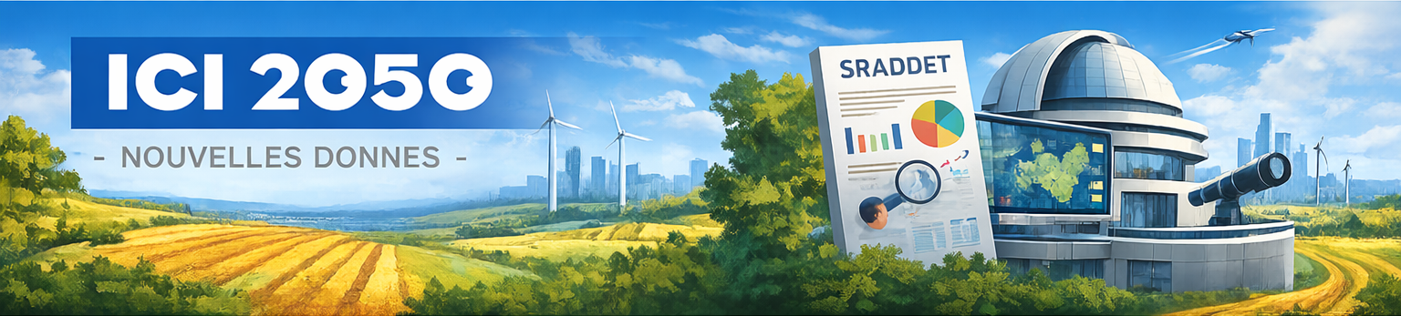 Bannière ICI 2050 – nouvelles données